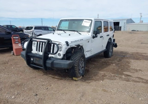 Jeep Wrangler cena 69000 przebieg: 143000, rok produkcji 2017 z Raszków małe 121